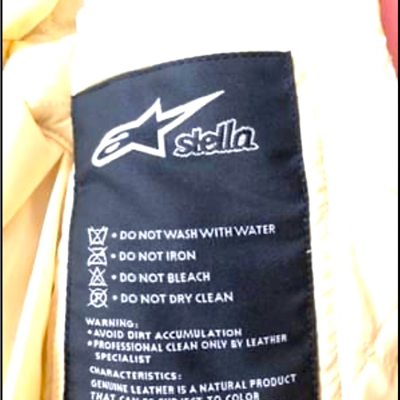 Alpinestars Stella TX-1 Leather Jacket - Pink - Picture 5 of 6